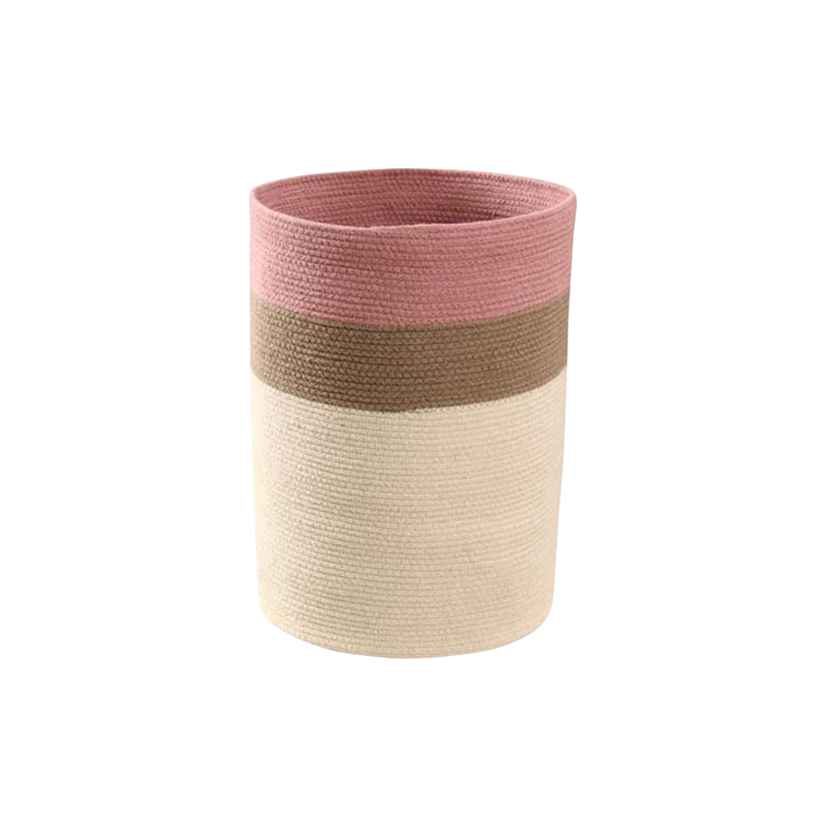 Bazaar Ash Rose storage basket