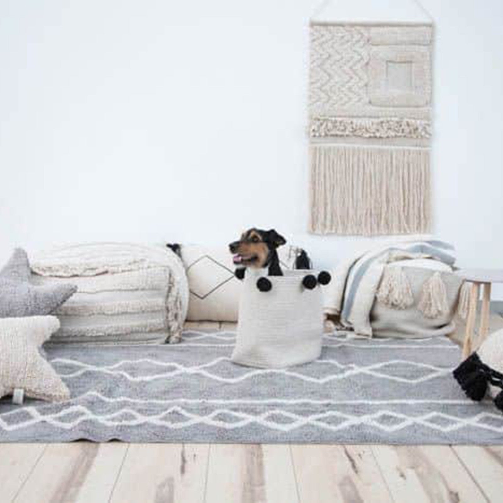 Tapis Oasis Vintage Grey - Natural