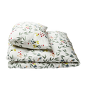Duvetbezug AMIATA white-olive