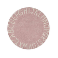Tapis Round ABC Vintage Nude-Natural