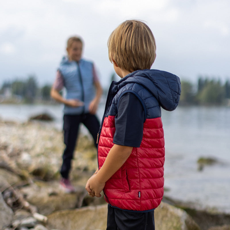 Kids Sascha Thermo Gilet chili pepper