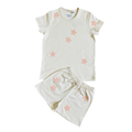 Pajamas short sleeve rosé