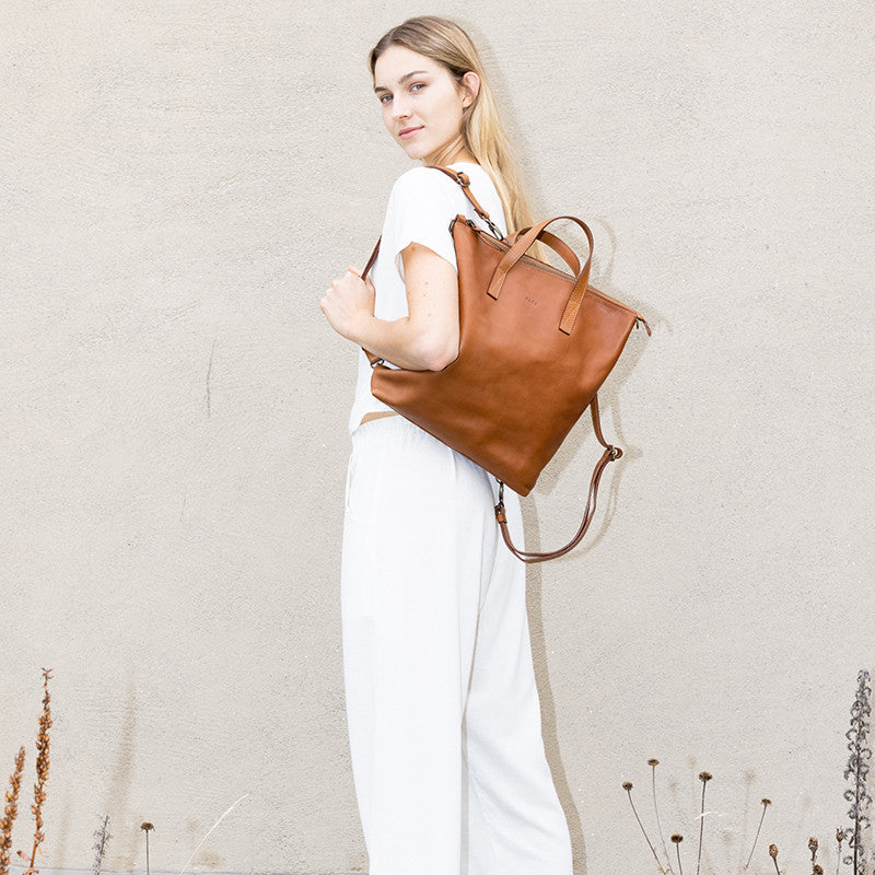 3-in-1 Tote Bag Brown