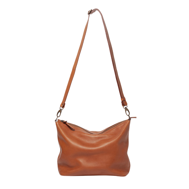 Schultertasche Brown