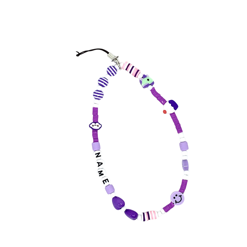 Charm pendentif pourpre personnalisable