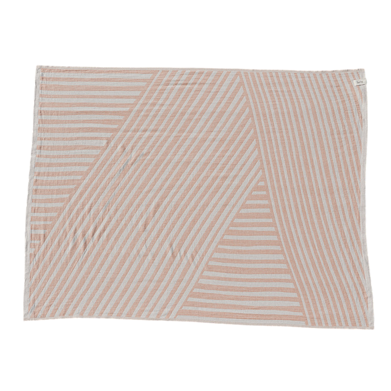 Ole hammam towel sweet potato/offwhite 135x180 cm