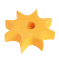 GRIMM's birthday table decoration yellow star