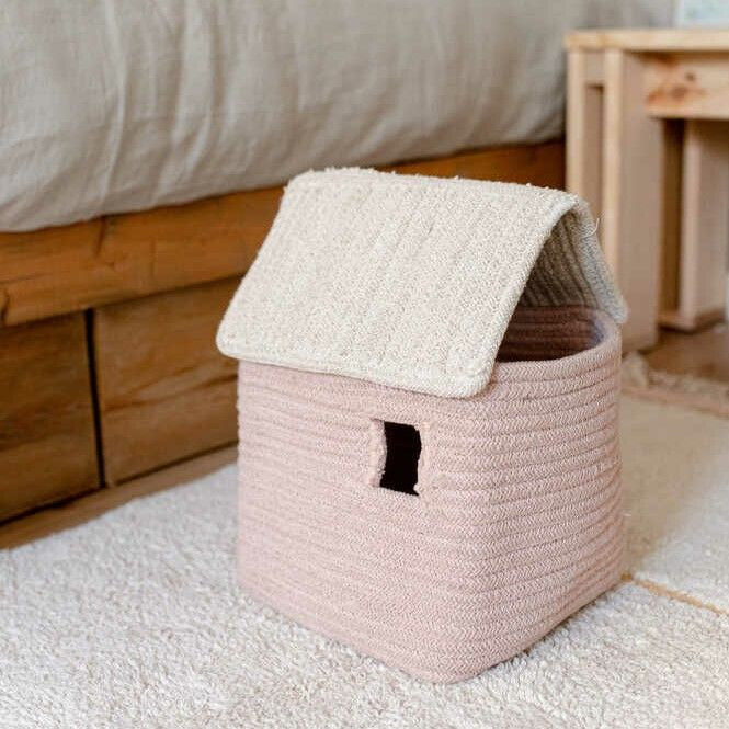 Storage basket house vintage nude