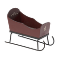 Maileg Maus Schlitten Rot