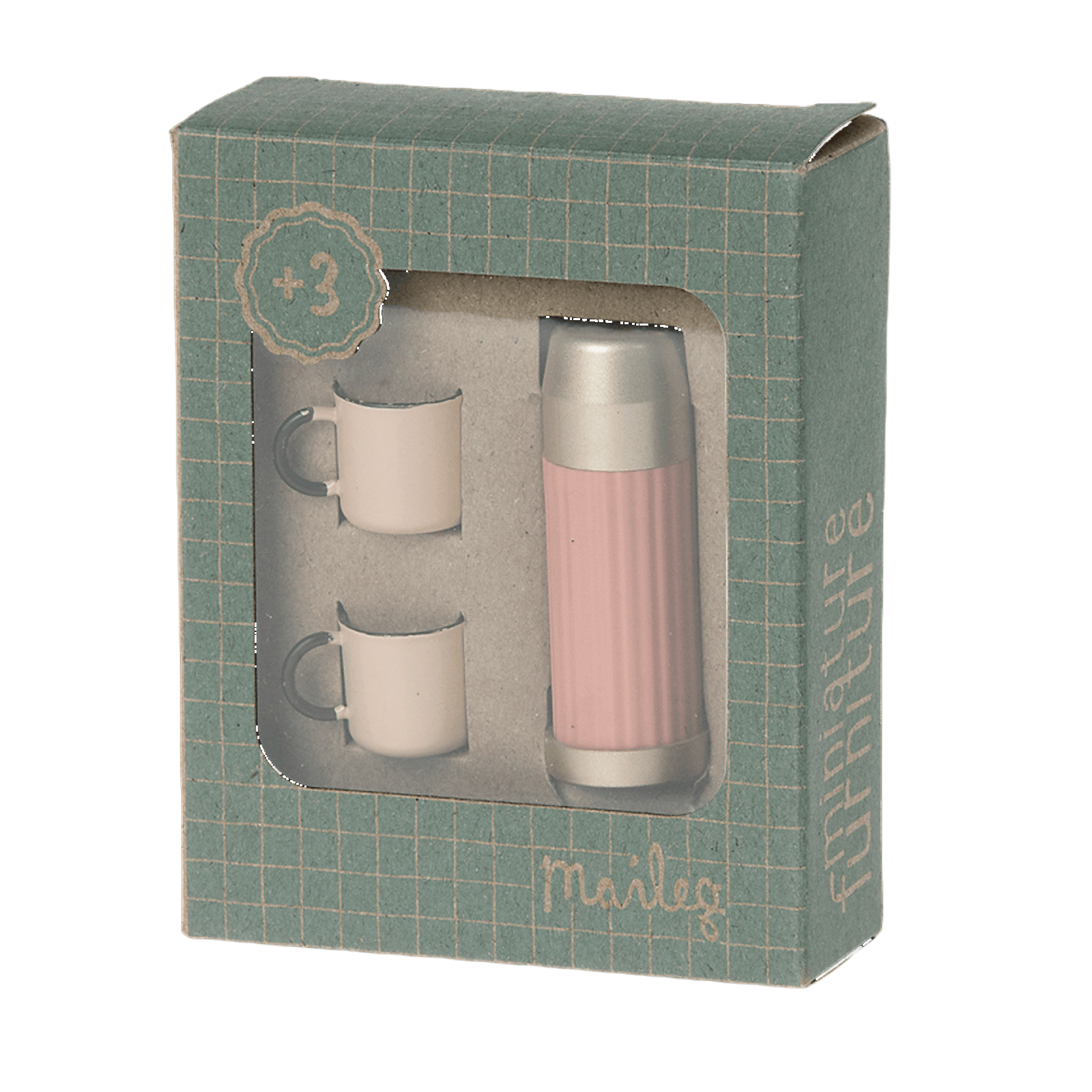 Thermos et tasses Maileg Souris Soft Coral