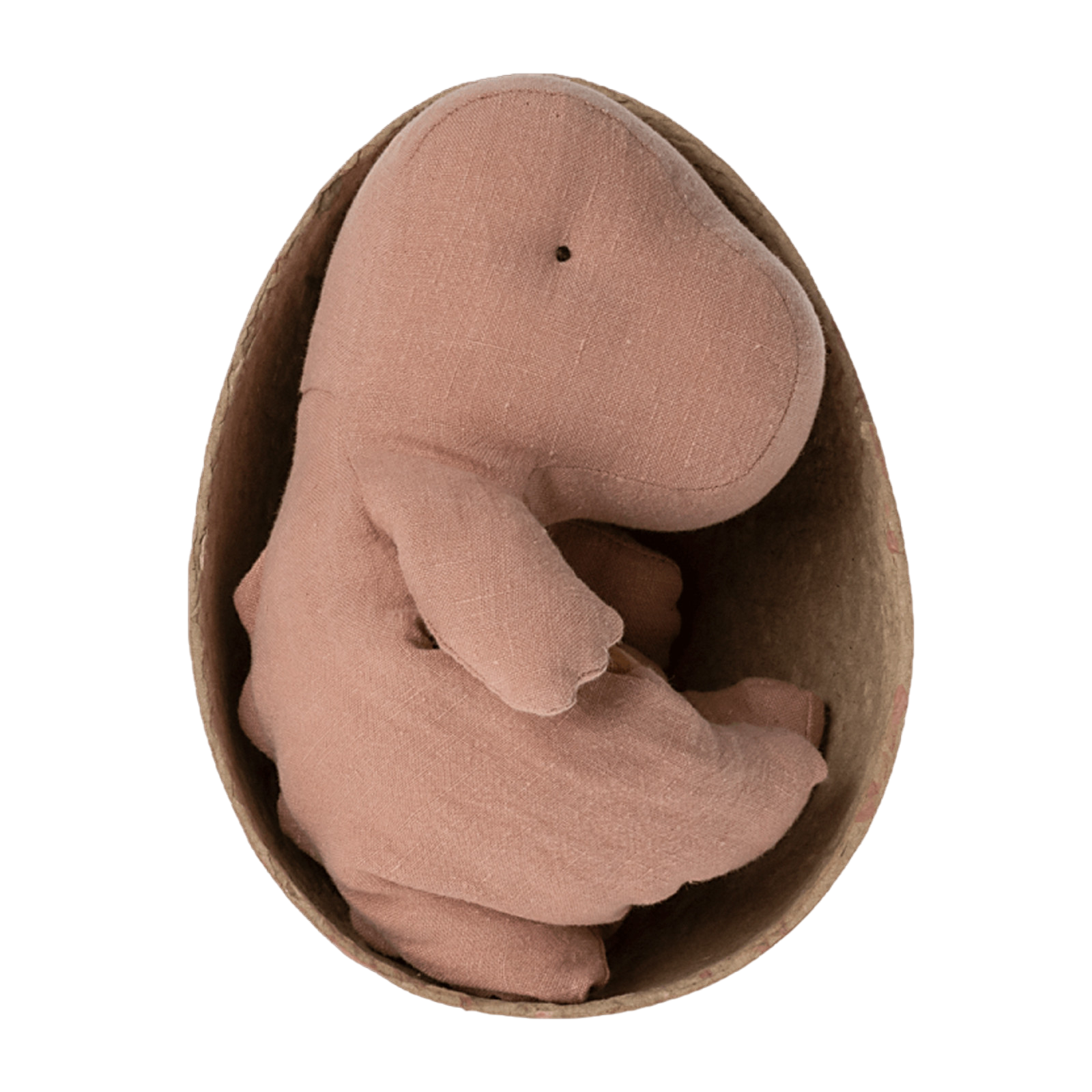 Gantosaurus Dino im Ei klein Rose