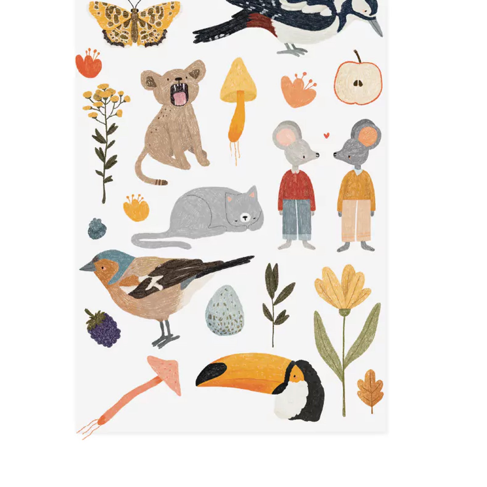 Tattoos small woodpecker