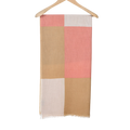 Écharpe en laine Blox Rose