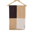 Écharpe en laine Blox Marron
