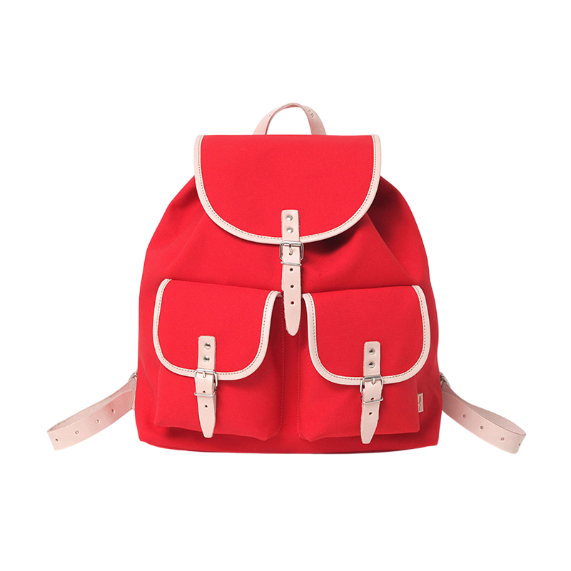 Backpack Georgia Leather Nature Red