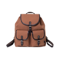 Backpack Georgia Leather Brown Mahogany