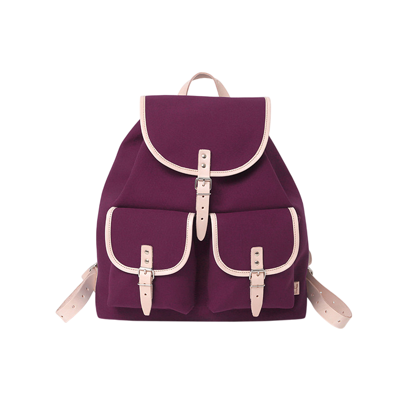 Backpack Georgia Leather Nature Ruby