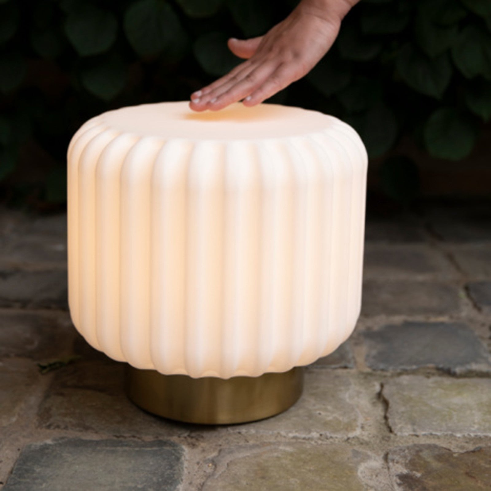 Dentelles Wide XL lumière pied doré