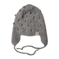 Baby hat Bolitas light gray