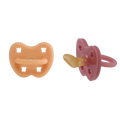 Baby Schnuller Pacifier 2er Pack Apricot Crush and Berry Blush