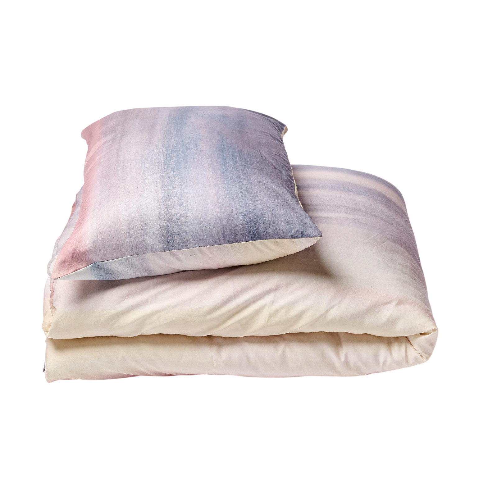 Jurmala Dusty Blue/Sand, Kissenbezug 65x65 cm