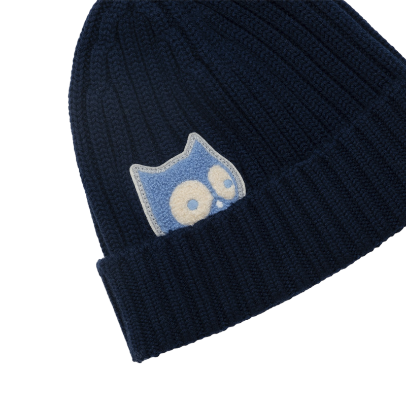 Beanie Mallet Merino True Navy