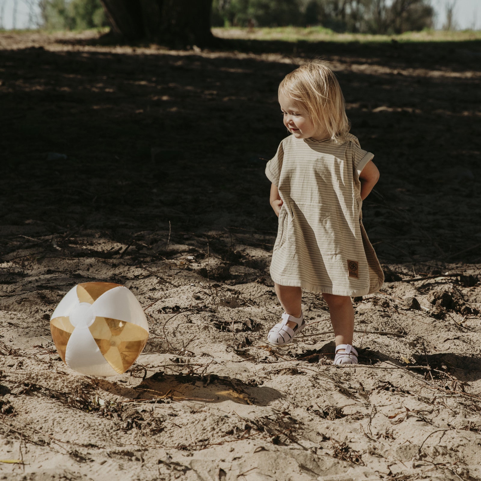 UV Poncho Sandy Beach, Olive Green