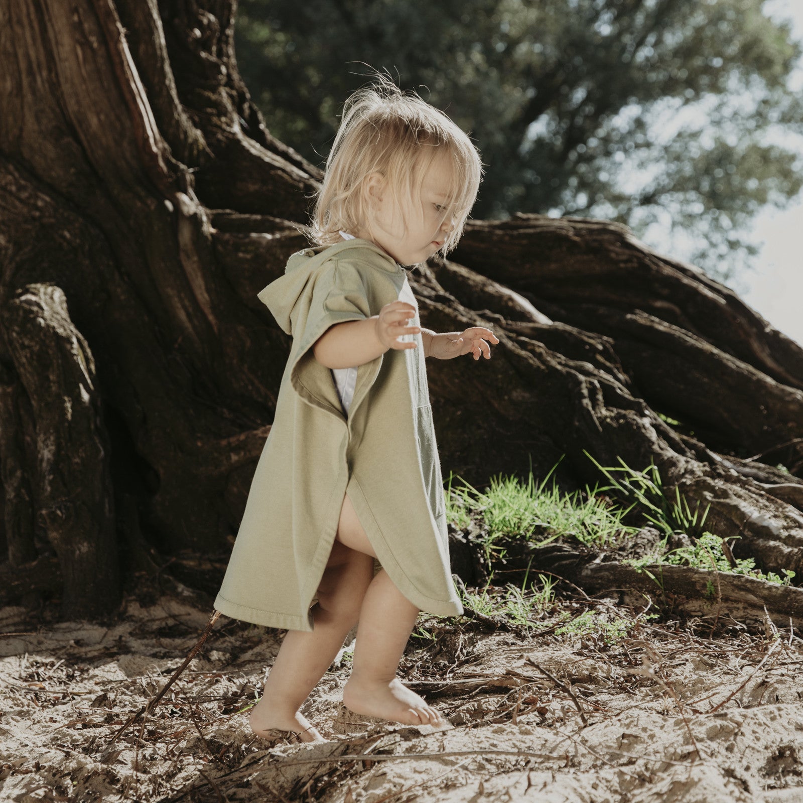 UV Poncho Olive Green