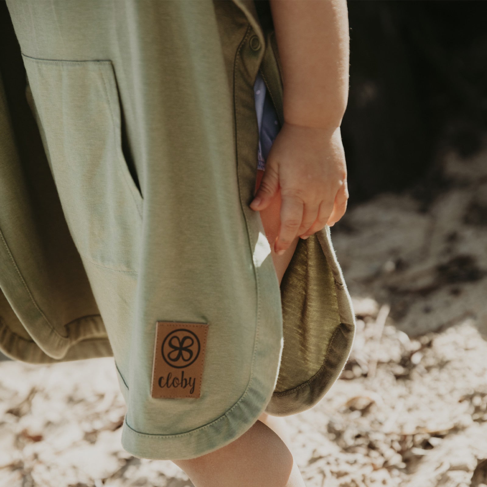 UV Poncho Olive Green