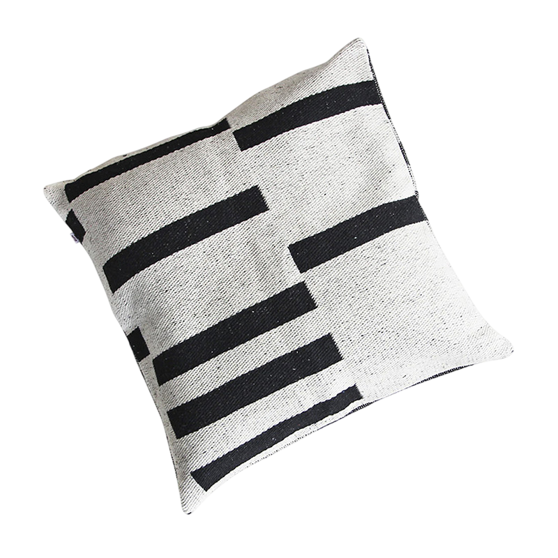 Coussin Black and White 60x60