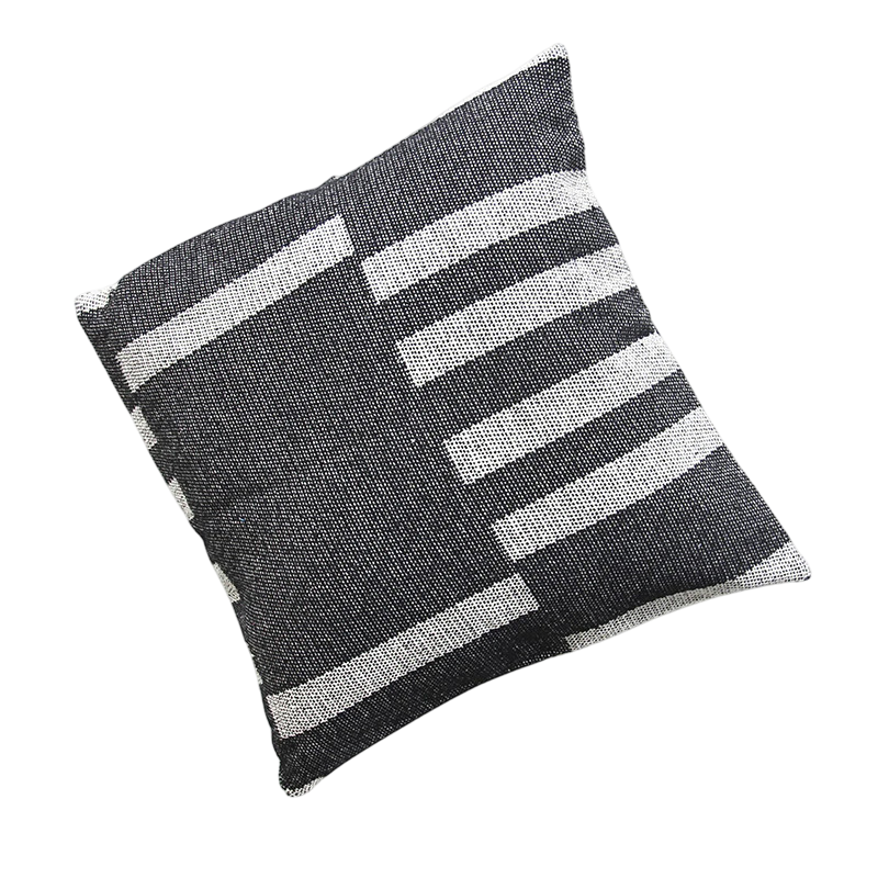 Cushion Black and White 60x60
