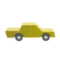 Holzauto Gelb