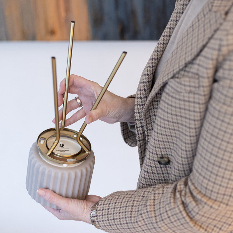 Dentelles Tripod Gold