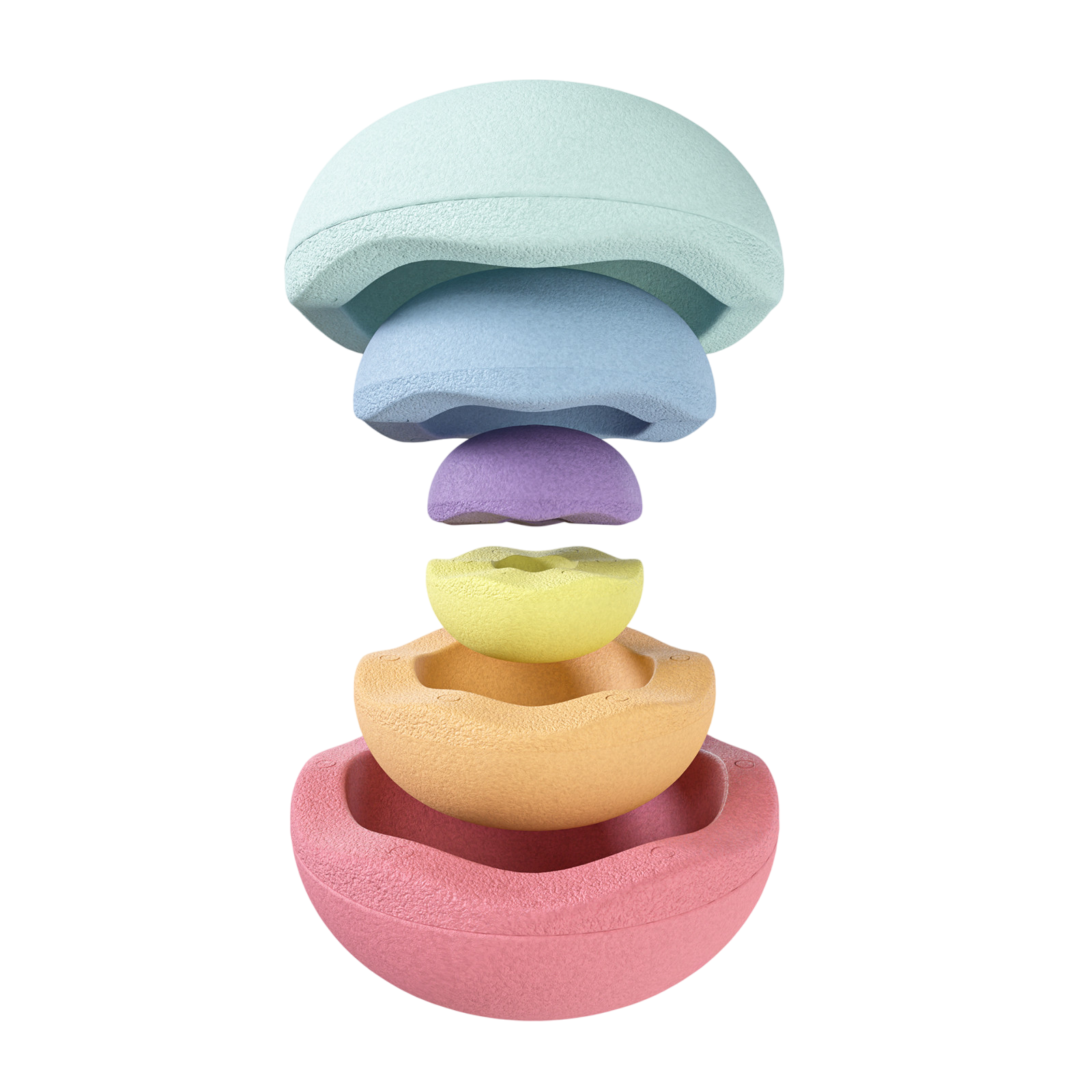 Stapelstein Inside Rainbow Pastel