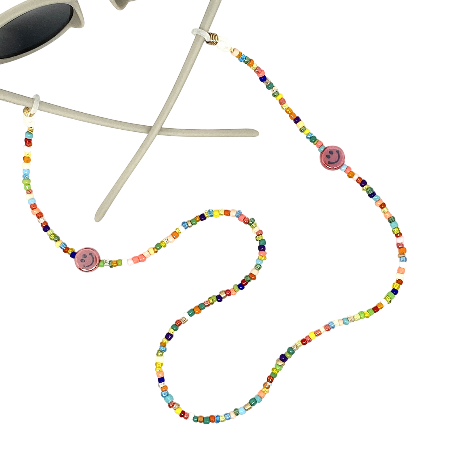 Kids Red Smile glasses chain