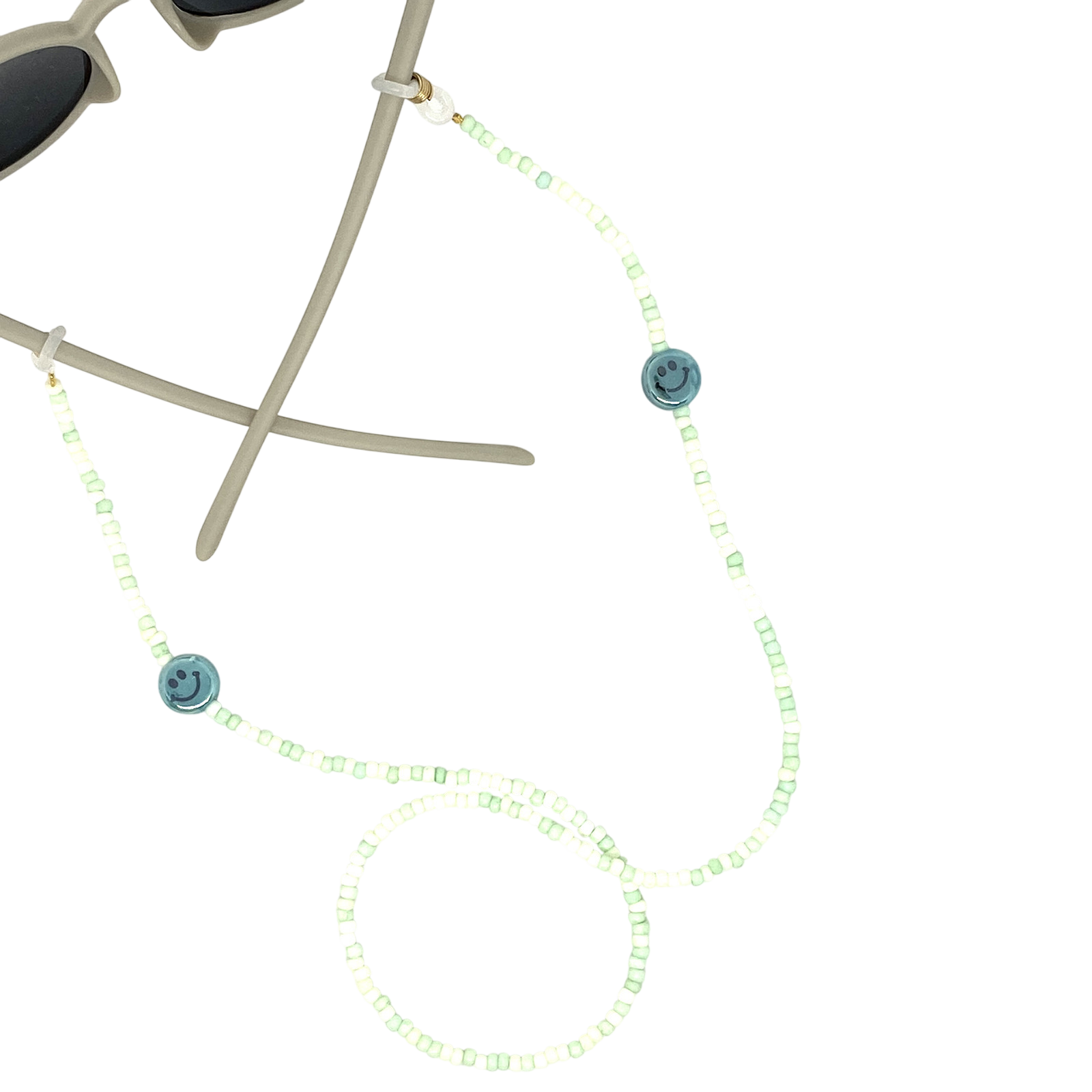 Kids Green Smile glasses chain