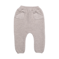 Pantalon bébé avec poches beige-mélange
