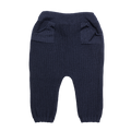 Pantalon bébé avec poches Marine