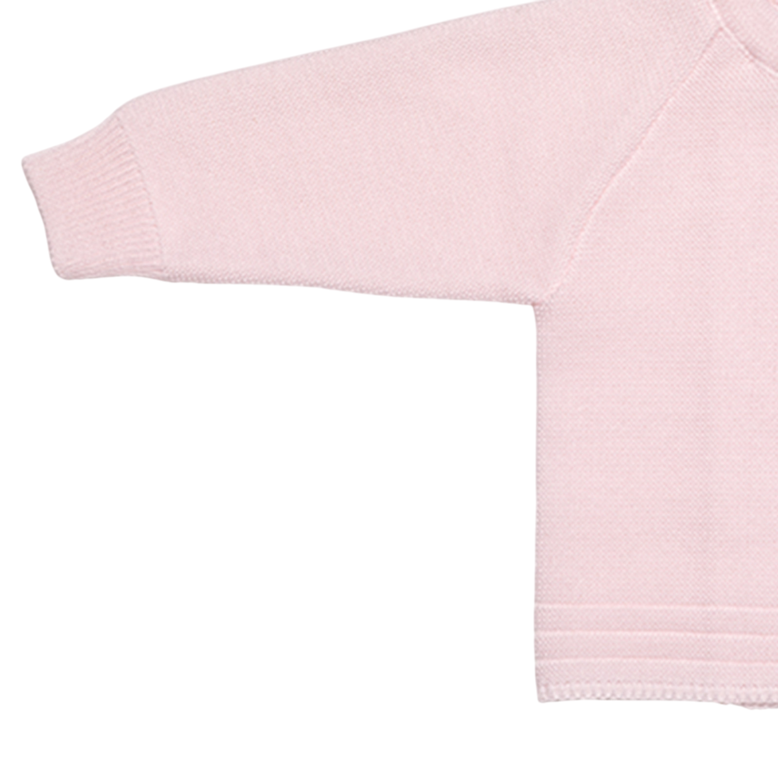 Baby wrap sweater pink