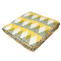 Quilt Sunnie Chintz 230 x 270 cm reversible Weiss, Gelb Grau