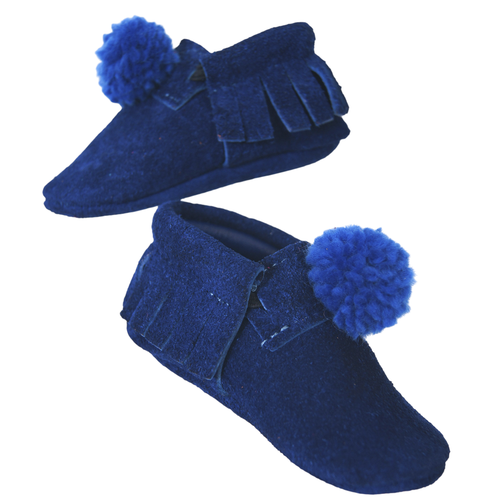 Mocassin Blue Pom bleu