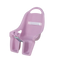 Puppen-Fahrradsitz Violett