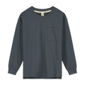 Langarmshirt Blue Grey