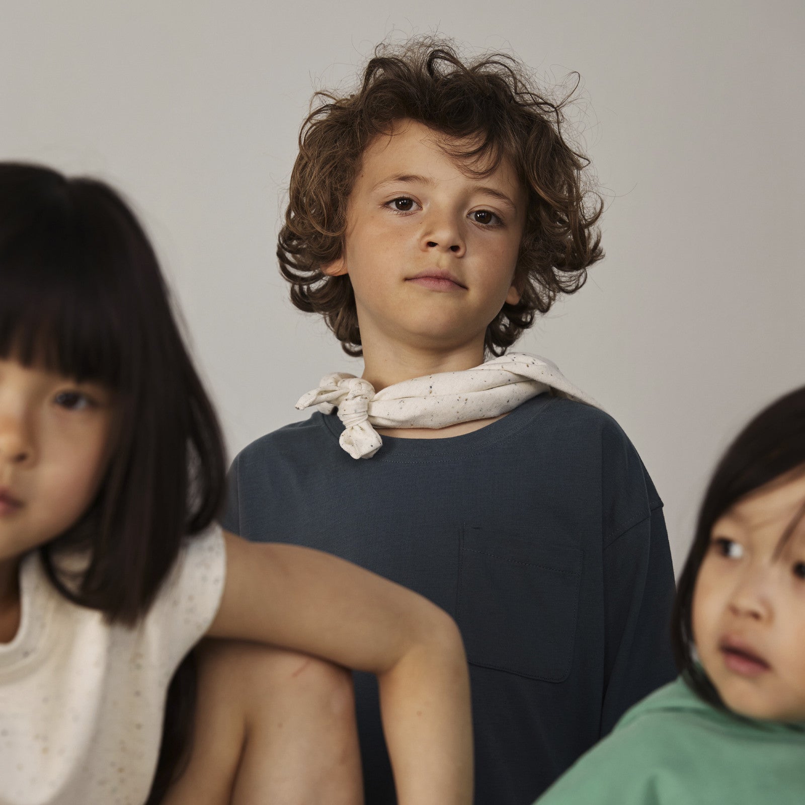 Long sleeve shirt Blue Grey