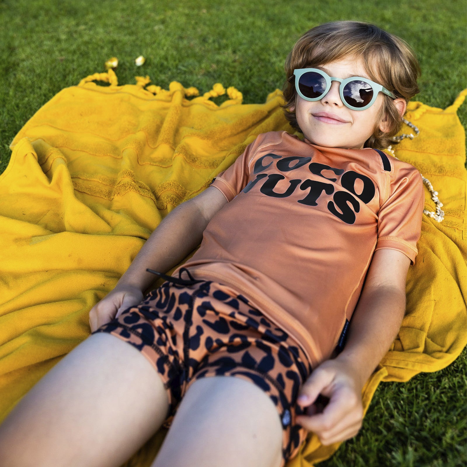 Maillot de bain UPF 50+ Coco Nuts Caramel