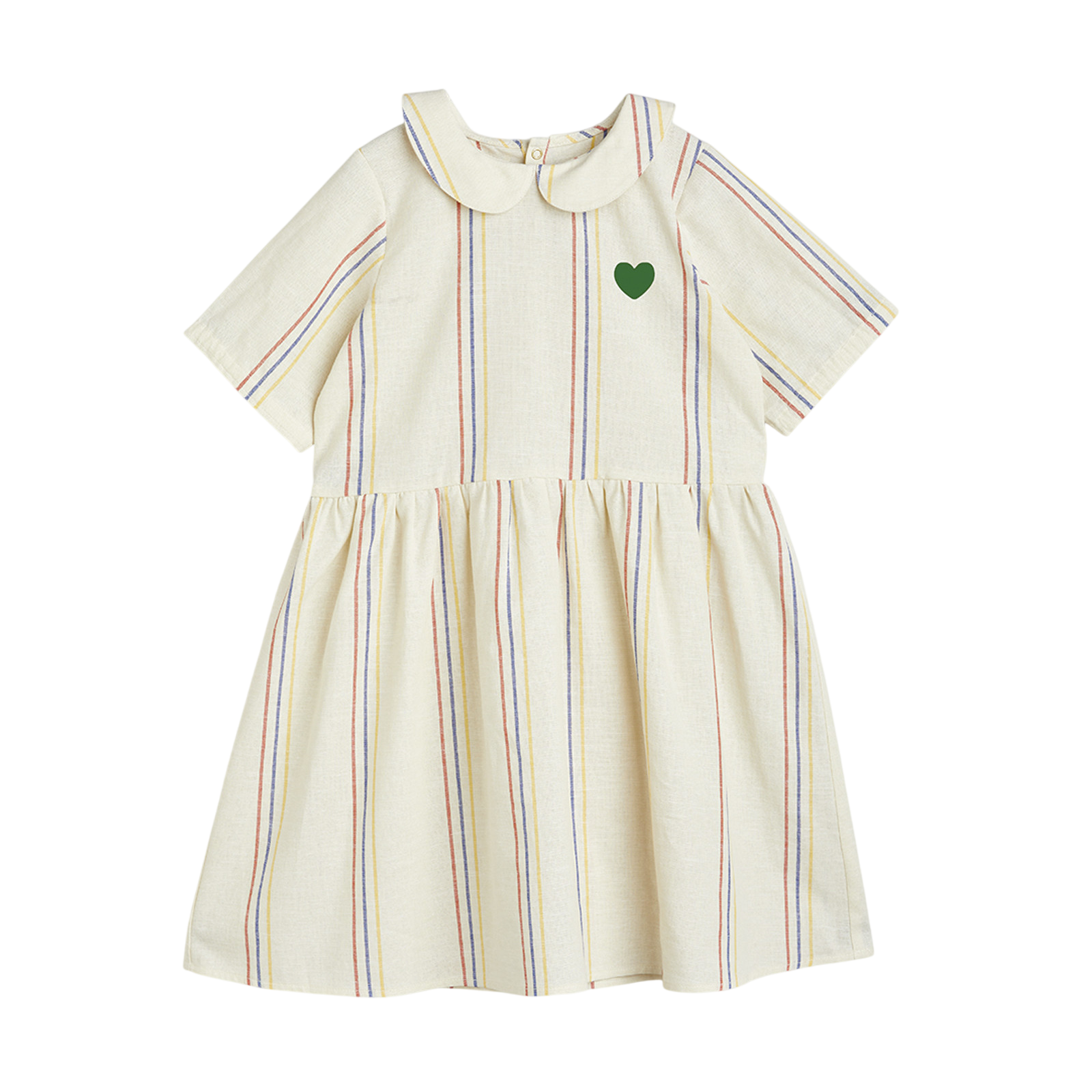 Kleid Stripe Offwhite