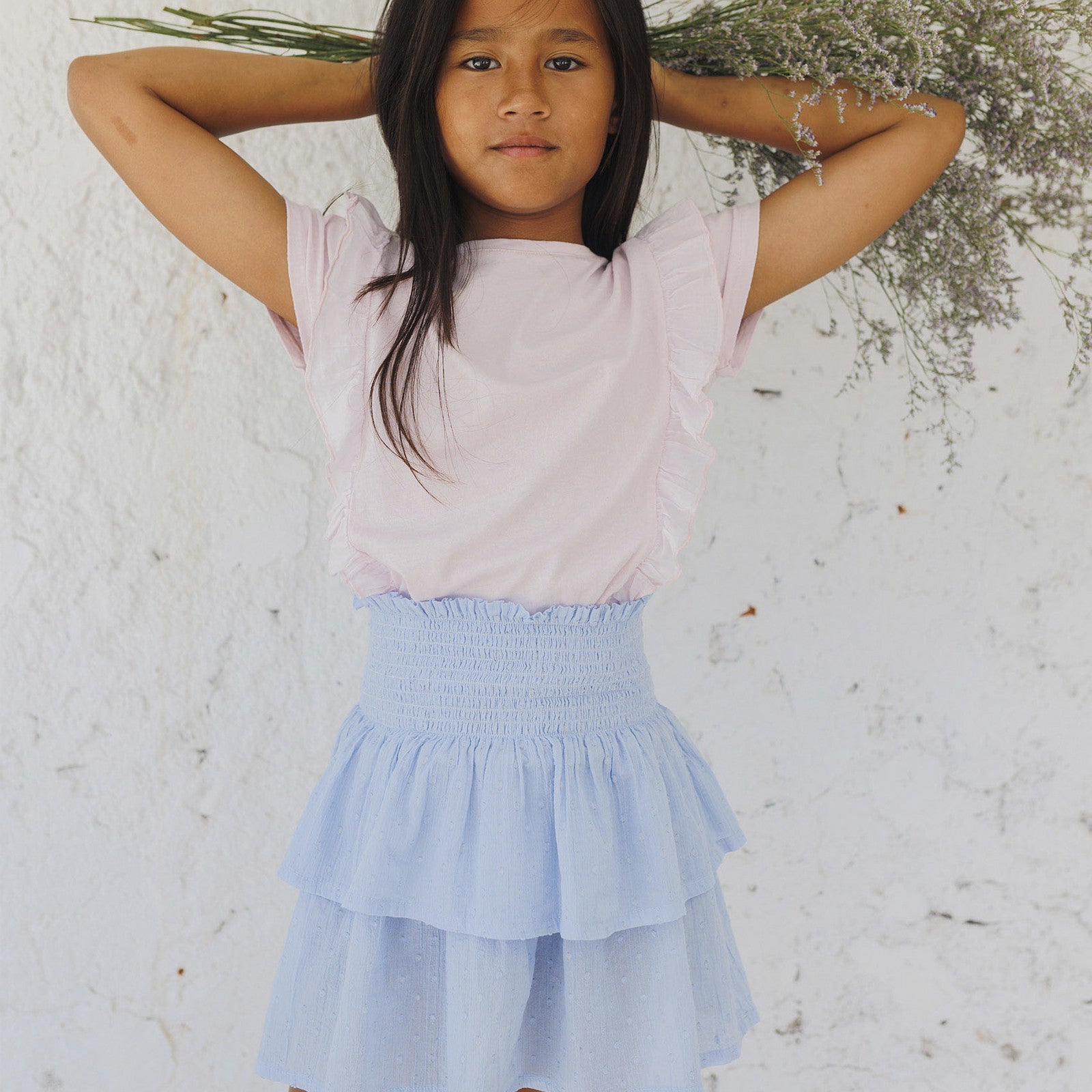 Jupe Plumeti Placid Blue