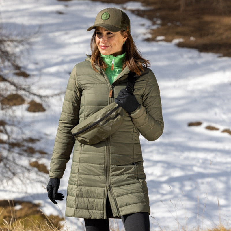 Manteau thermique pour femmes Pac Coat tea leaf