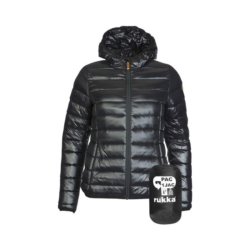 Frauen Thermo Hoodie Hood PJ black