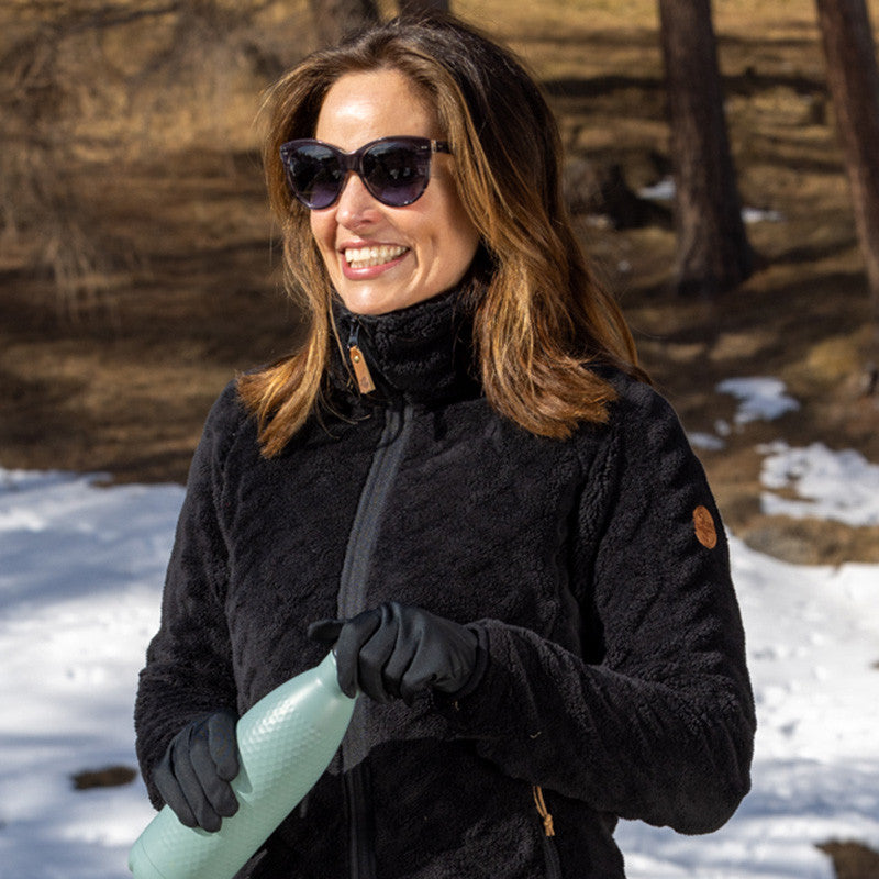 Veste polaire femme Rosemary black